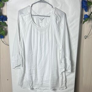 Christopher & Banks White Blouse